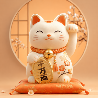 [AI Art] 招財貓