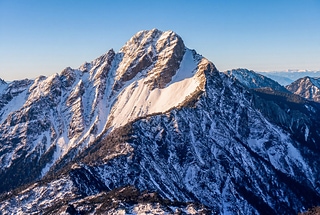 玉山雪景