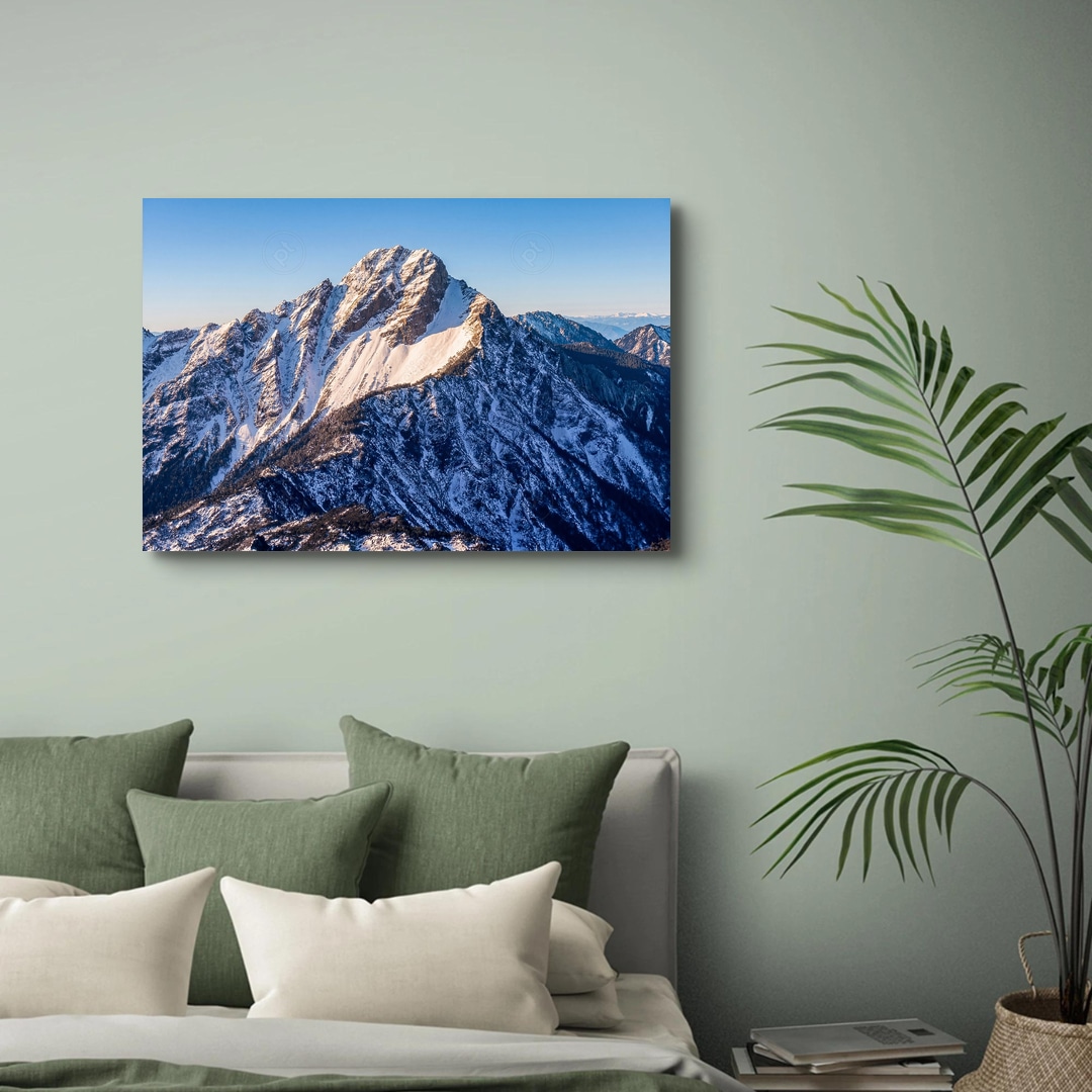 玉山雪景 | phootime 藝術微噴無框畫第一品牌