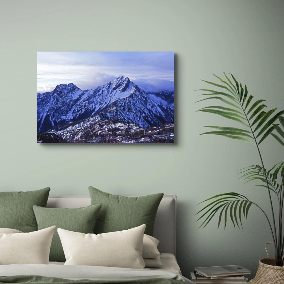 白雪玉山 | phootime 藝術微噴無框畫第一品牌