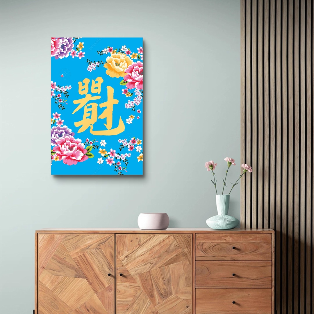 [春聯 花布款] 日日有見財