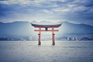 厳島神社の大鳥居