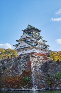 大阪城公園の秋景色
