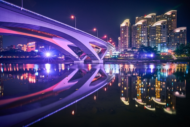 新北市の夜景