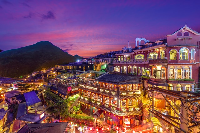 九份夜景