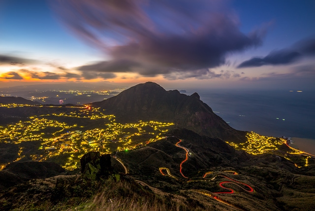 金瓜石夜景
