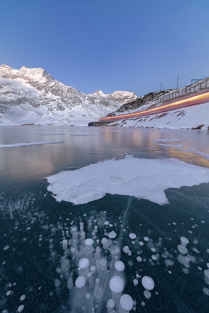 Bernina Express train Switzerland