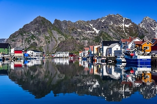 Small villege in Norway