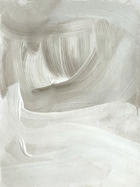 Modern painting landscape. Abstract art.