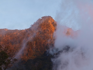 黃昏的北大武前峰