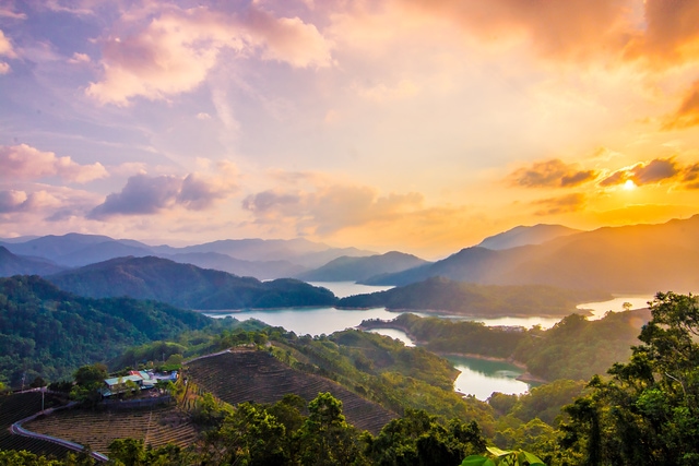 千島湖夕景