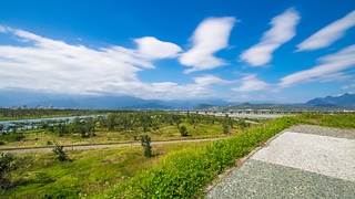 小土坡上的風景