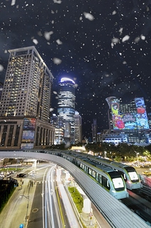板橋夜色
