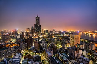 Kaohsiung City Night View